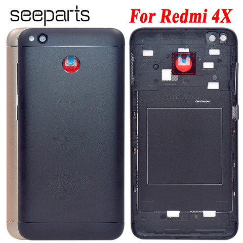 Para Redmi 4X batería cubierta trasera puerta de la vivienda chasis medio de reemplazo con herramientas para Xiaomi Redmi note 4X cubierta ► Foto 1/5