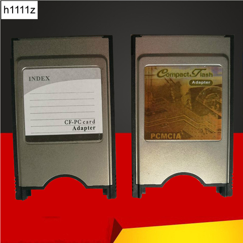 Compact Flash CF PC tarjeta de adaptador PCMCIA lector de tarjetas para el ordenador portátil del cuaderno # R179T # envío de la gota ► Foto 1/6