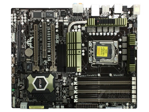 ASUS-placa base original SaberTooth X58, LGA 1366 DDR3 para Core i7 Extreme/Core i7 24GB X58, Envío Gratis ► Foto 1/2