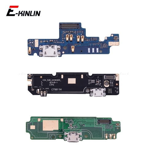 Conector de carga de alimentación USB Cable flexible de puerto de enchufe para Xiaomi Redmi 2 2A 3 S 4A 4X 5A nota 4X mundial 2 4 Nota 3 Pro 5A ► Foto 1/6