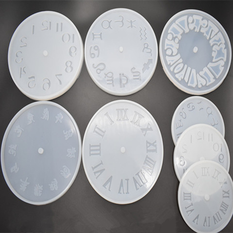 Molde de silicona transparente para reloj DIY, herramienta de fabricación de joyas, moldes para Resina epoxi UV, artesanía decorativa, 1 Uds. ► Foto 1/6