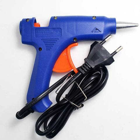 Mini pistola de pegamento de fusión para varilla de cera de sellado, 20w, 100-240V, profesional, alta temperatura, calentador, Pistola de Pegamento Caliente, herramienta de reparación por calor, apto para palo de 7mm ► Foto 1/4