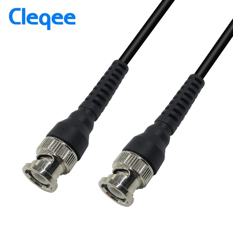 Cleqee-conector macho P1013 BNC Q9 a BNC Q9, osciloscopio, Cable de sonda de prueba, 100CM, BNC-BNC ► Foto 1/1