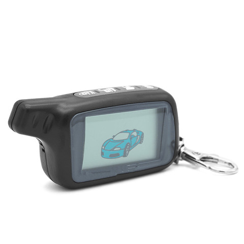 Mando a distancia Tomahawk X5 lcd para coche, mando a distancia bidireccional, función automática, llavero LCD ► Foto 1/3