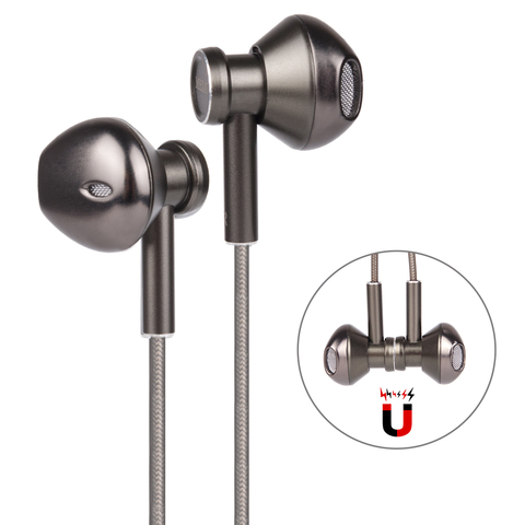 Original MEMT T5 In Ear auricular 3,5 MM estéreo con micrófono In Ear auriculares Dynamic auriculares Hifi Bass auricular ► Foto 1/3