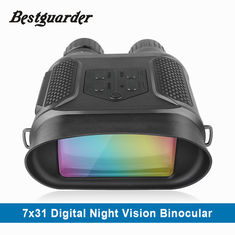 Binocular de visión nocturna Digital infrarroja de 7x31, visor de visión nocturna 1280x720p HD, cámara de fotos, grabador de vídeo con claridad hasta 400m ► Foto 1/6