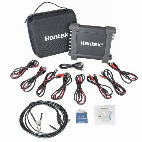 Hantek 1008c osciloscopio automotriz/DAQ/generador programable, de mano, 8 canales USB, osciloscopio con sonda de Encendido automático ► Foto 1/6