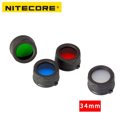 Nitecore-linterna con cabezal de 34mm, NFR34/NFG34/NFB34/NFD34, Envío Gratis, 1 unidad ► Foto 1/5