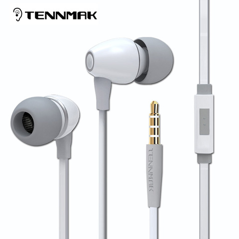 TENNMAK-auriculares de porcelana de alta calidad, 3 colores, 3,5mm ► Foto 1/3