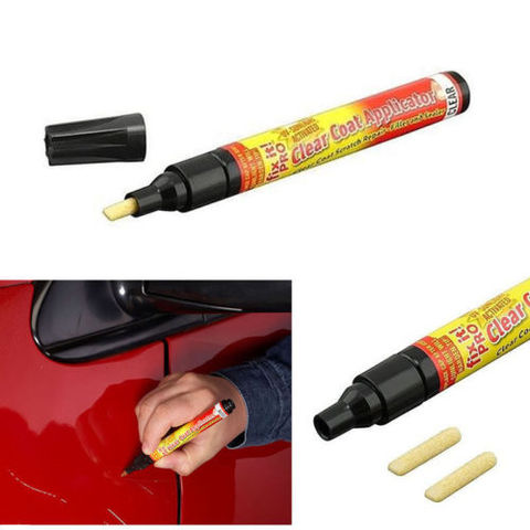 Fix It Pro-producto de reparación de rayaduras de coche, bolígrafo aplicador transparente, herramienta para coche, 1 Uds., pincel de reparación de arañazos de coche ► Foto 1/6