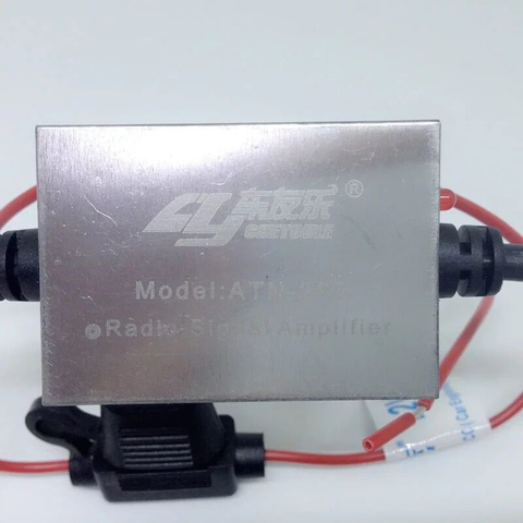 AMPLIFICADOR DE Radio de bajo ruido para coche, potenciador de Radio FM AM de 12V-24V, ajuste Universal, actualización 2017 ► Foto 1/1