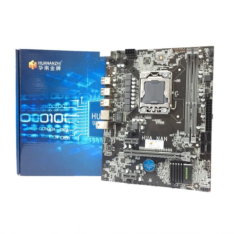 HUANAN X9D LGA1356 LGA 1356 Unid ordenador escritorio Motherboard adecuado para servidor de escritorio DDR3 ECC REG RAM nueva llegada ► Foto 1/1