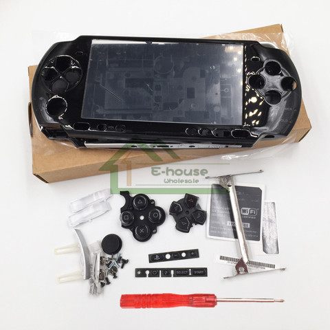 Nueva versión 4 colores opcionales para Sony PSP3000 PSP 3000 Consola de juegos de repuesto de carcasa completa con kit de botones ► Foto 1/6