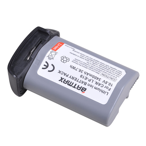 1Pc 3400mAh 10,8 V LP-E19 LP E19 batería Akku para Canon-1DX 1DX MarK2 Mark3 MARK4 1DS cámaras SLR ► Foto 1/4