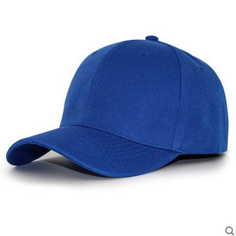 Gorras de béisbol básicas para hombre y mujer, gorra con visera curvada ajustable, en color negro, rojo, azul, rosa, marrón, gris, blanco y beige ► Foto 1/6