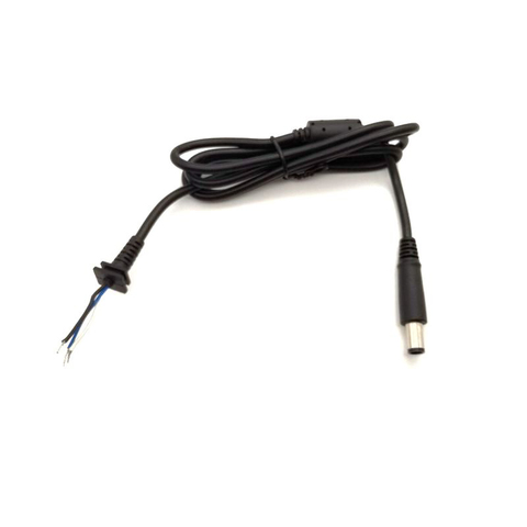 DC macho de Punta 7,4*5,0mm 7,4x5,0mm DC Cable de alimentación con Pin dentro para Dell HP cargador para ordenador portátil DC Cable 1,2 m ► Foto 1/6