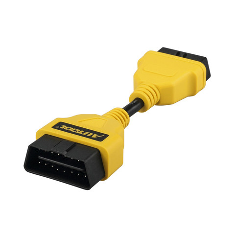 AUTOOL 14CM OBD2 Cable de extensión Cable de coche para iniciar IDIAG/for Launch/Pro/Pro3/V/GOLO/Mdiag/ELM327 ampliar obd ii conector adaptador OBD ► Foto 1/6