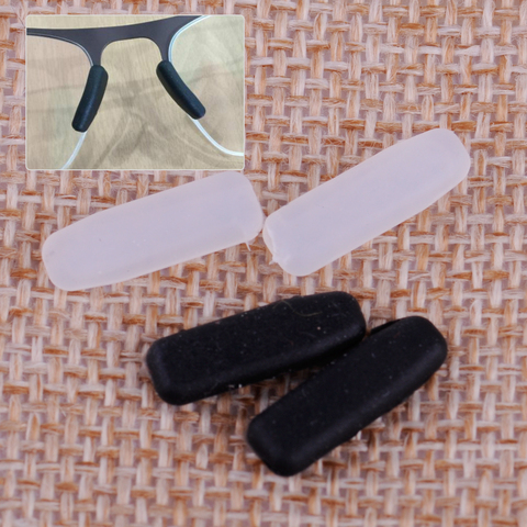 ¡2 pares Anti Slip blanco y negro de silicona almohadillas de Nariz de Kit de IC! Berlín gafas de sol ► Foto 1/3