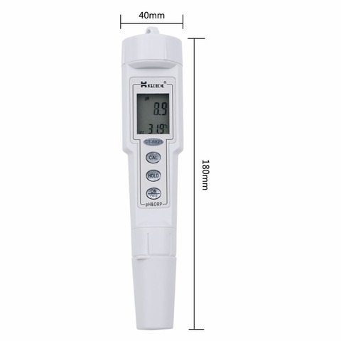 Medidor Digital de PH ORP 0,0-14,0ph 500mV, medidor de potencia de Reducción de Oxidación, ATC CT-6821, medidor portátil de PH ORP ► Foto 1/1