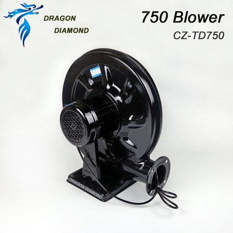 220 V 750 W ventilador soplador de aire para CO2 grabado láser máquina de corte medio ► Foto 1/1