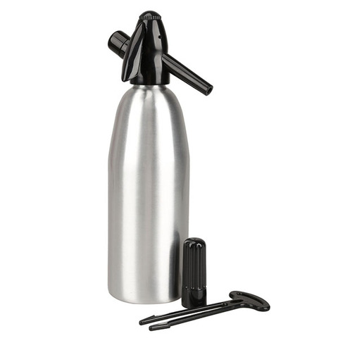 Sosa Siphon 1.0L dispensador de sosa hecho en casa máquina de agua de sosa de aluminio ► Foto 1/6