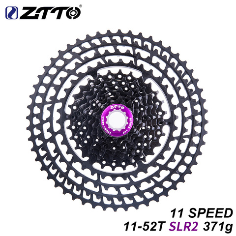 ZTTO-Cassette para bicicleta de montaña 11s 11-52T SLR2, 11 velocidades, amplio Ratio, ultraligero, 371g, CNC, piñón libre, piezas para bicicleta de montaña X 1 9000 ► Foto 1/6