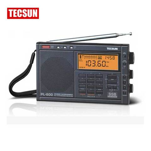 Tecsun-radio pl-600 portátil pl600 Original, receptor de banda digital, FM, estéreo, am, sw, mw, pll ► Foto 1/3