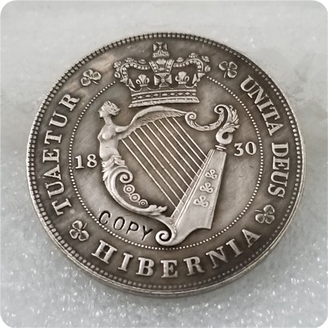 Moneda de Reino Unido, copia de plata, George IV, 1830, Envío Gratis ► Foto 1/2