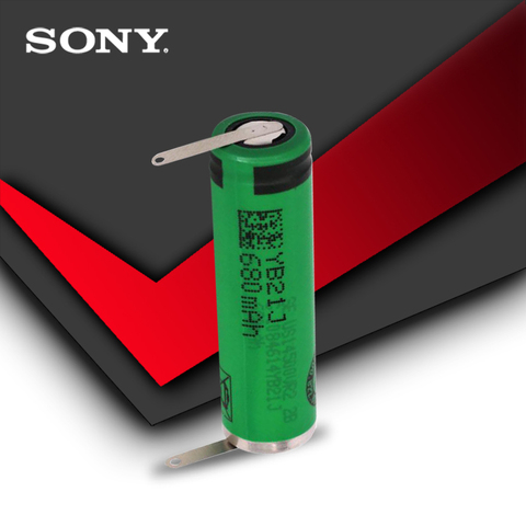 Batería recargable de ion de litio de alta capacidad, AA, 680mAh, VR2, 14500, 3,7 v, con soldadura, 100%, Original ► Foto 1/4