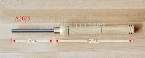 Cincel de acabado, herramienta de torneado de madera, A2025 HSS ► Foto 1/4