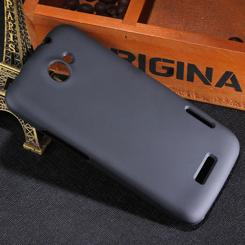 Funda trasera delgada de TPU para teléfono móvil HTC One X S720e, funda de silicona de goma, Gel negro ► Foto 1/6