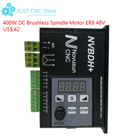 NVBDL + sin escobillas controlador de Motor sin Hall controlador CNC para husillo máquina de grabado utilizada para husillo de la máquina de grabado ► Foto 1/6