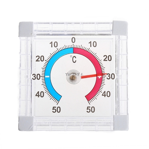 Termómetro de temperatura de ventana interior de pared al aire libre jardín invernadero casa ► Foto 1/6