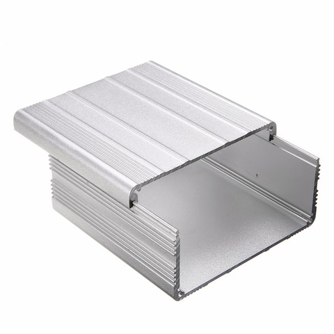 Mayitr aluminio extruido caja DIY electrónica del proyecto caja del instrumento de la PCB DIY 100x100x50mm ► Foto 1/6