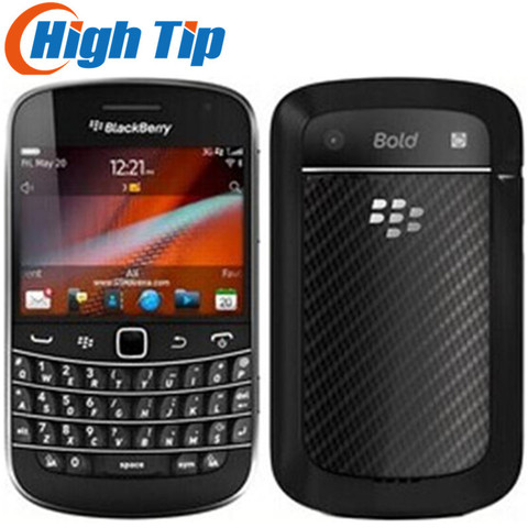 Abierto Original de BlackBerry 9900 Bold teléfono móvil interna 8 GB memoria 3G 5MP Cámara reacondicionado Smartphone ► Foto 1/6