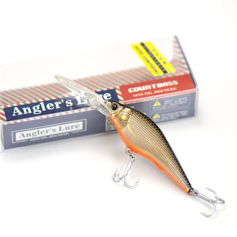 Señuelos de Pesca de agua dulce Countbass Shad Crank 60mm 7g ► Foto 1/6