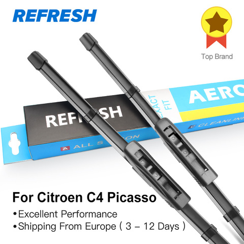 REFRESH escobillas del limpiaparabrisas para Citroen C4 Picasso 32 
