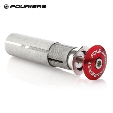 Fouriers-expansor de auriculares de aleación de aluminio, tapa superior de vástago de enchufe para 28,6mm 1 1/8 