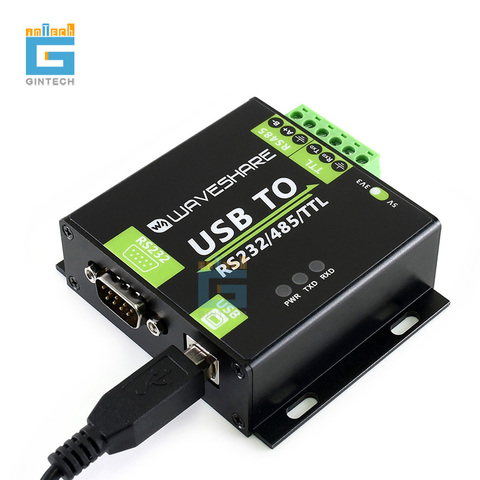 Convertidor aislado Industrial, USB a RS232 / RS485 / TTL ► Foto 1/5