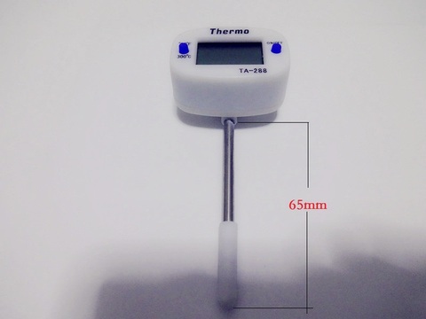 Termómetro Digital de cocina de estilo pluma de tipo corto, termómetro de sonda Digital con pantalla LCD ► Foto 1/3