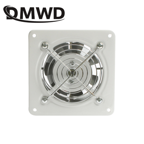 DMWD-ventilador de escape de 4 pulgadas para cocina, conducto de ventilación para ventana y pared de baño, extractor de ventilación de 4