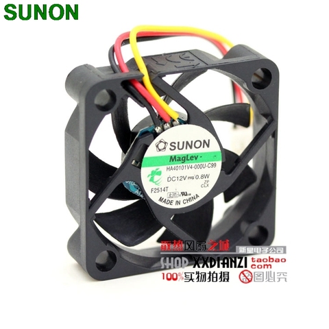 SUNON HA40101V4-000U-C99 4CM 4010 12V 0,8 W ventilador ultrasilencioso ► Foto 1/1