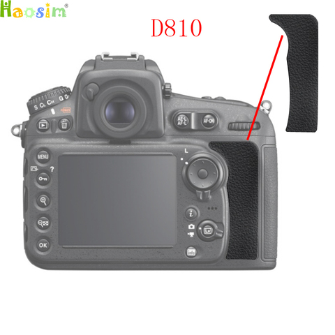 Para Nikon D810 el pulgar de goma cubierta de goma DSLR Cámara unidad de reemplazo de reparación de la parte ► Foto 1/2