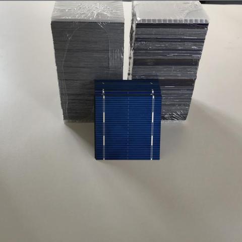 ALLMEJORES panel solar energía solar célula policristalina diy Cargador solar 0,5 V 0,43 W 52mm * 52mm 25 unids/lote ► Foto 1/6