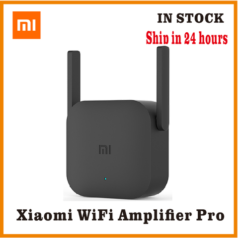 Xiaomi Pro 300M WiFi Amplificador repetidor WiFi 2,4G señal Wifi extensor router APP Control Wifi extensor Amplificador negro ► Foto 1/6