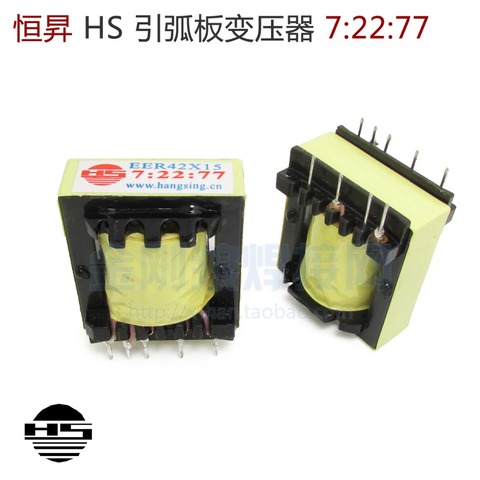 Alta Tensión de EER42x15 7:22:77 transformador compatible con EER43x15 para inversor máquina de soldadura en arco de argón ► Foto 1/1