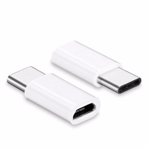 Universal USB 3,1 tipo C conector macho a Micro USB hembra convertidor USB-C adaptador de datos tipo C dispositivo negro ► Foto 1/2