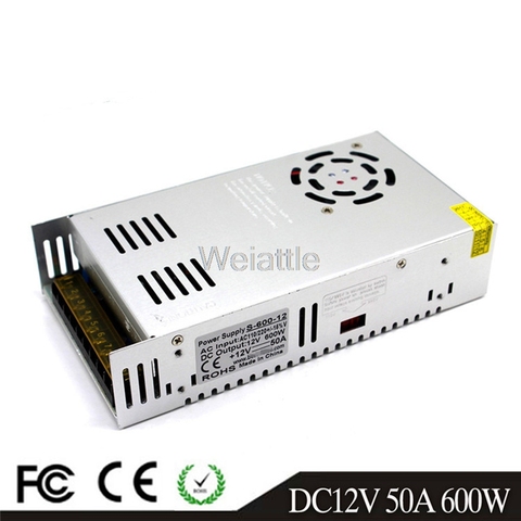 300 W 360 W 400 W 600 W DC12V 13,8 V 24 V 36 V 48 V 60 V LED controlador de fuente de alimentación SMPS 110/220VAC transformador de vigilancia CCTV ► Foto 1/6