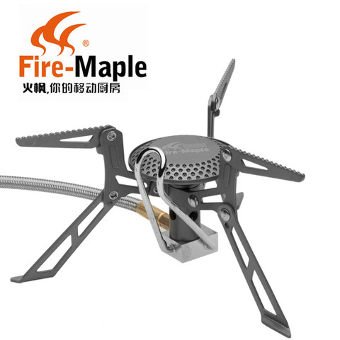 Fire Maple-estufa de Gas de titanio para acampar, quemador de Gas ultraligero para exteriores, FMS-117T ► Foto 1/6