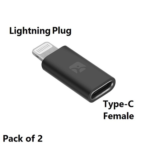 Adaptador USB tipo C hembra a Lightning macho, Cable tipo C con carga y sincronización de datos para convertir Huawei,Samsung a iPhone/iPad/iPod ► Foto 1/6